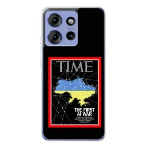 Чохол з принтом «TIME Ukraine» для Motorola Edge 50