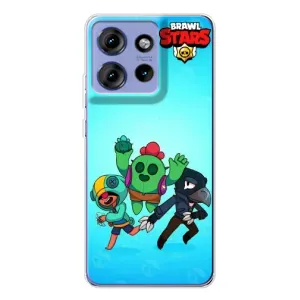 Чехлы Brawl Stars для Motorola Edge 50 (AlphaPrint) (Тріо героїв)
