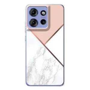 Мраморний чехол на Motorola Edge 50 (VPrint) (Тройний мрамор)