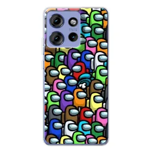Чохли Амонг Ас для Motorola Edge 50 (AlphaPrint) (Убитий)