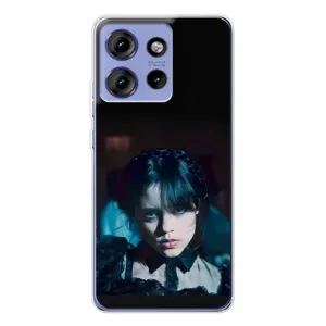Чохли Венсдей на Motorola Edge 50 Уенсдей (AlphaPrint) (погляд Венздей)