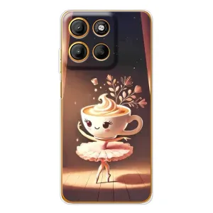 Чехол с мемом Тралалело тралала на Motorola Edge 60 Fusion (Балерина капучина)