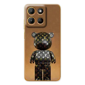 Чехлы для Motorola Edge 60 Fusion - Bearbrick Louis Vuitton (PREMIUMPrint) (Bearbrick)