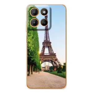 Чехол Эйфелева Башня для Motorola Edge 60 Fusion - (AlphaPrint) (Дорога в Париж)