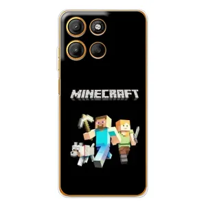 Чохол Майнкрафт на Motorola Edge 60 Fusion (AlphaPrint) Minecraft