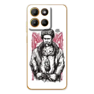Чохли для Motorola Edge 60 Fusion с принтом Тараса Шевченко (AlphaPrint)