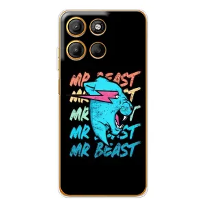 Чехлы Мистер Бист для Эдж 60 Фюжин (logo Mr beast)