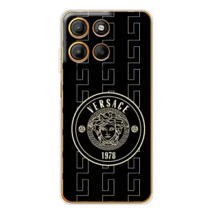 Чехлы VERSACE для Эдж 60 Фюжин (PREMIUMPrint) (Лого Версаче)