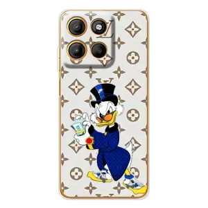 Чехлы для Motorola Edge 60 Fusion - Скрудж МакДак Louis Vuitton (PREMIUMPrint) (Макдак на стиле)