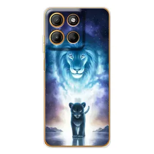 Чохол з картинкою ЛЕВ для Motorola Edge 60 Fusion (VPrint) (Маленький лев)