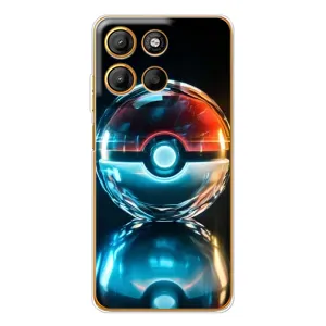Чохол з Пікачу на Motorola Edge 60 Fusion (М'яч Пікачу)