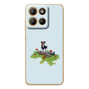 Чехлы с картинкой собаки Патрон для Motorola Edge 60 Fusion (AlphaPrint) (Сапер Пес)
