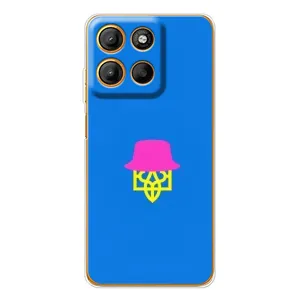 Чехлы для Motorola Edge 60 Fusion  Укр. Символика (AlphaPrint) (Шапка на гербу)