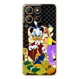 Чехлы для Motorola Edge 60 Fusion - Скрудж МакДак Louis Vuitton (PREMIUMPrint) (Стильная Утка)