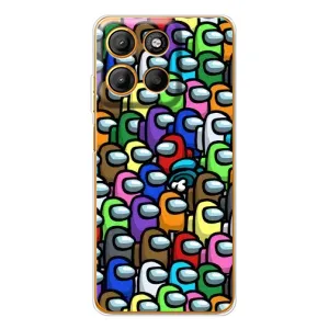 Чехол Амонг Ас для Motorola Edge 60 Fusion (AlphaPrint) (Убит)