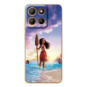 Чохол з принтом «Моана з веслом» для Motorola Edge 60 Fusion