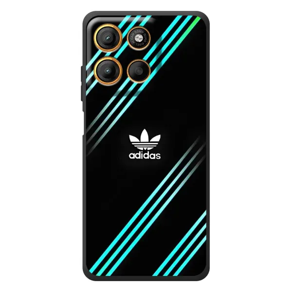 Чехол с принтом «Адидас с полосами» для Motorola Edge 60 Neo Чехол с принтом «Адидас с полосами» для Motorola Edge 60 Neo
