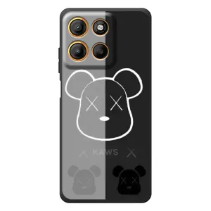Чохли для Motorola Edge 60 Neo - Bearbrick Louis Vuitton (PREMIUMPrint) (БеарБрік очі)