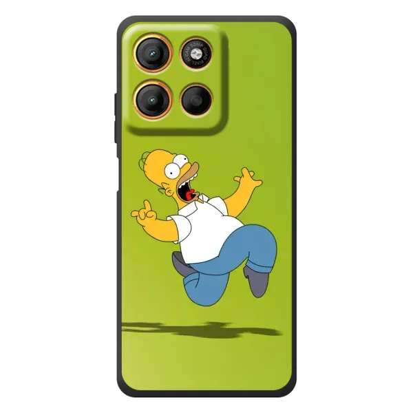Чехол с принтом «Гомер Симпсон» для Motorola Edge 60 Neo Чехол с принтом «Гомер Симпсон» для Motorola Edge 60 Neo