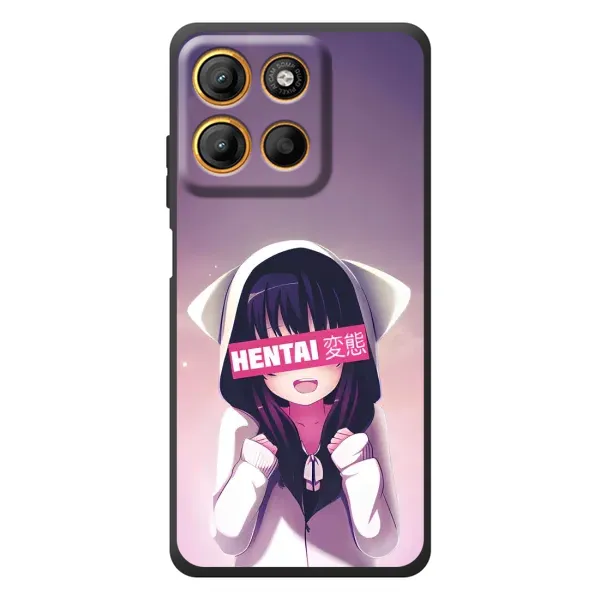 Чехол с принтом «Hentai chan» для Motorola Edge 60 Neo