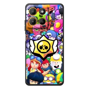 Чехол с принтом «Лого Brawl Stars» для Motorola Edge 60 Neo