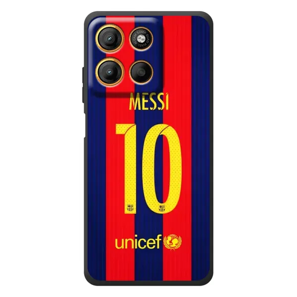 Чехол с принтом «Messi Barca 10» для Motorola Edge 60 Neo Чехол с принтом «Messi Barca 10» для Motorola Edge 60 Neo