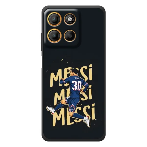 Чехол с принтом «Messi ПСЖ» для Motorola Edge 60 Neo