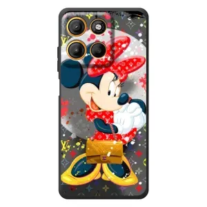 Чохол Disney Mouse Motorola Edge 60 Neo (PREMIUMPrint) (Minni з бантіком)