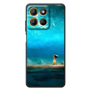 Чехол с мультфильмом Моана Motorola Edge 60 Neo (Океан Моана)