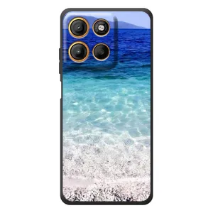 Силиконовый чехол с КАРТИНКАМИ лето для Motorola Edge 60 Neo (AlphaPrint) (Море)