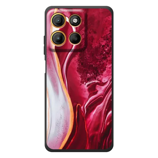 Чехол с принтом «Мрамор красный» для Motorola Edge 60 Neo Чехол с принтом «Мрамор красный» для Motorola Edge 60 Neo