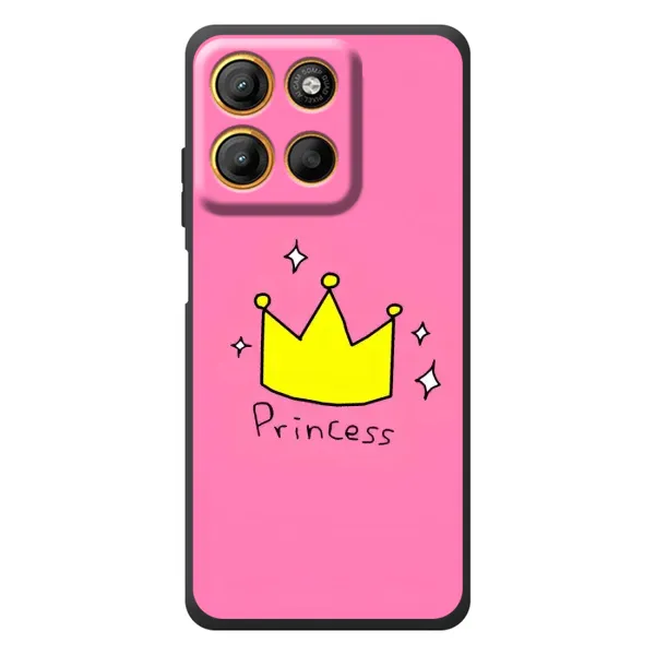 Чехол с принтом «Princess» для Motorola Edge 60 Neo