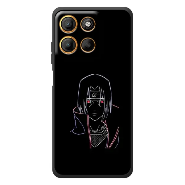 Чехол с принтом «силуэт Итачи» для Motorola Edge 60 Neo Чехол с принтом «силуэт Итачи» для Motorola Edge 60 Neo