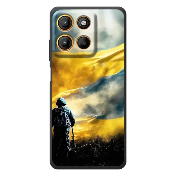 Чохол з принтом «Війна» для Motorola Edge 60 Neo