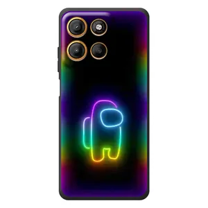 Чохли Амонг Ас для Motorola Edge 60 Neo (AlphaPrint) (Яскравий скін)