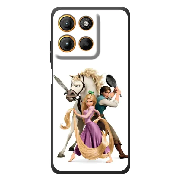 Чехол с принтом «Рапунцель и друзья» для Motorola Edge 60 Neo Чехол с принтом «Рапунцель и друзья» для Motorola Edge 60 Neo