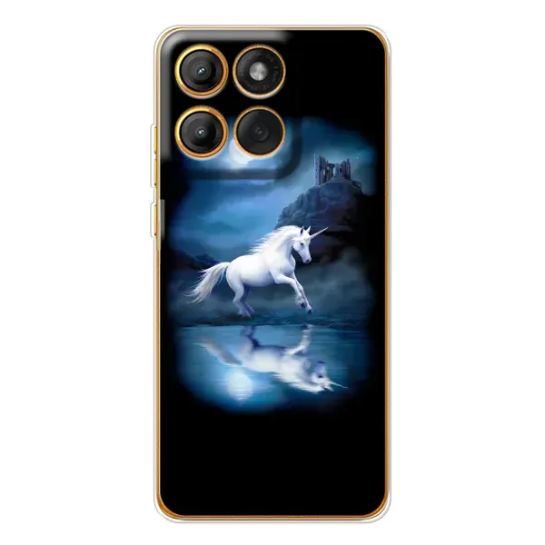 Чохол з принтом «Єдиноріг» для Motorola Edge 60 Pro Чохол з принтом «Єдиноріг» для Motorola Edge 60 Pro