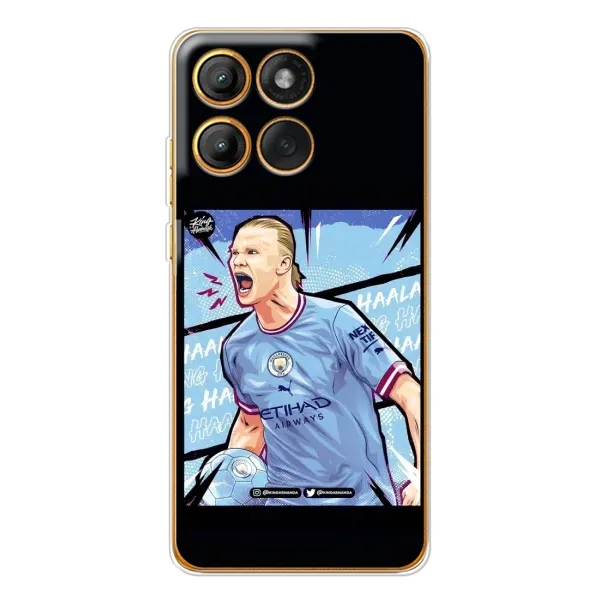 Чохол з принтом «гол Ерлінг Холанд» для Motorola Edge 60 Pro