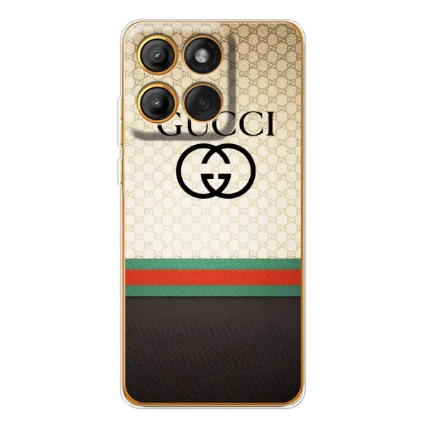Чохол з принтом «GUCCI стиль» для Motorola Edge 60 Pro