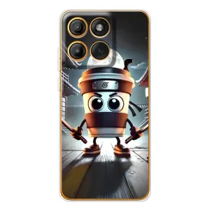 Чехол с мемом Тралалело тралала на Motorola Edge 60 Pro (Капучино асасино)