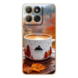 Чохол з принтом «Кава на природі» для Motorola Edge 60 Pro