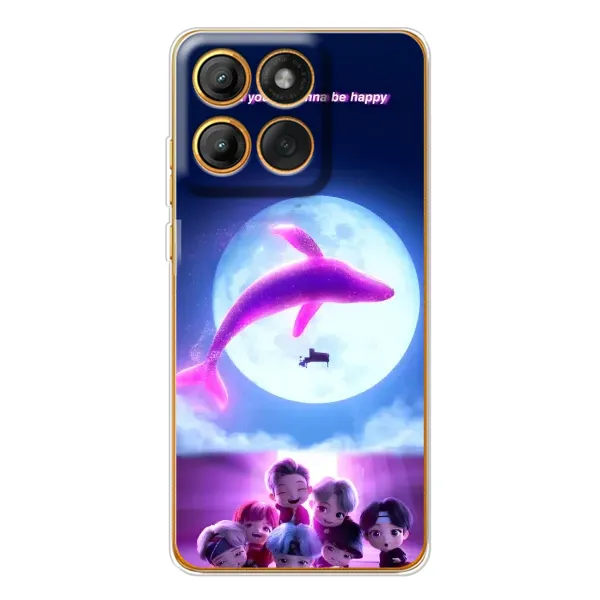 Чехол с принтом «КИТ BTS» для Motorola Edge 60 Pro