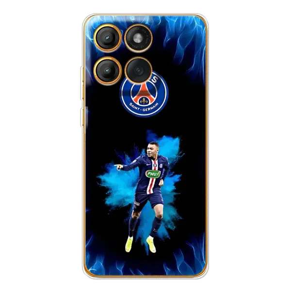 Чохол з принтом «Мбаппе у вогні» для Motorola Edge 60 Pro
