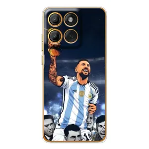 Чохли для Motorola Edge 60 Pro (Leo чемпіон) (AlphaPrint) (Мессі з кубком)