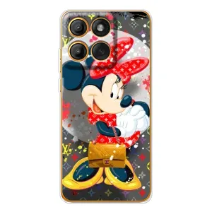 Чохол Disney Mouse Motorola Edge 60 Pro (PREMIUMPrint) (Minni з бантіком)