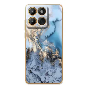 Мраморный чехол на Motorola Edge 60 Pro (VPrint) (Нежный мрамор)
