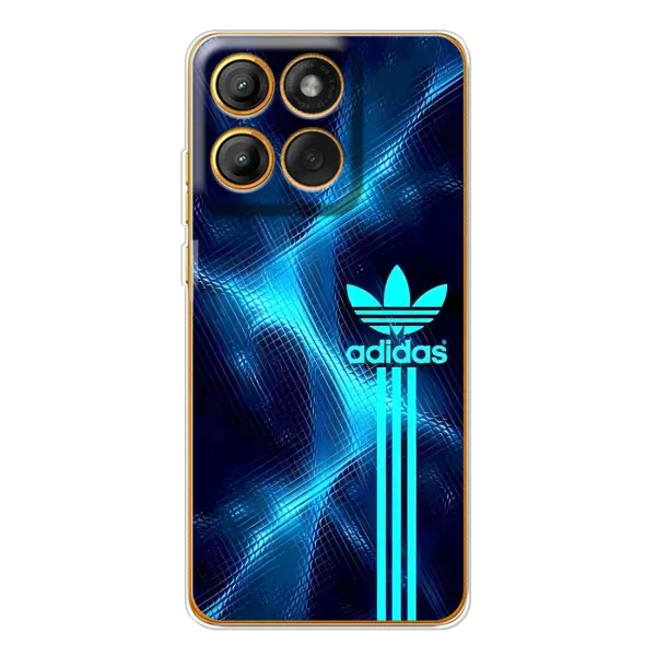 Чохол з принтом «Синій Адідас» для Motorola Edge 60 Pro Чохол з принтом «Синій Адідас» для Motorola Edge 60 Pro