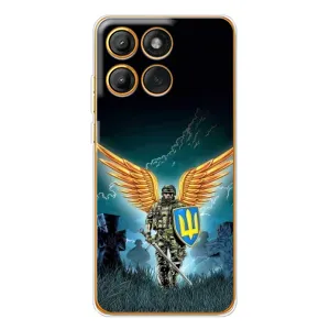 Чехол с принтом «Солдат ЗСУ» для Motorola Edge 60 Pro