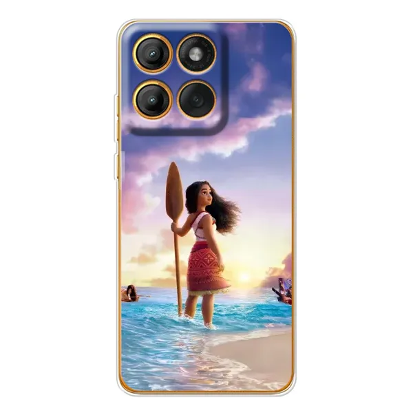 Чохол з принтом «Моана з веслом» для Motorola Edge 60 Pro Чохол з принтом «Моана з веслом» для Motorola Edge 60 Pro