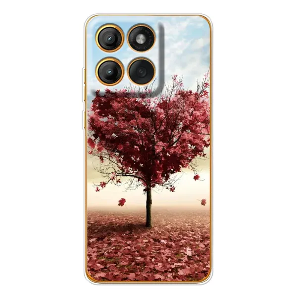 Чохол з принтом «Дерево серце» для Motorola Edge 60